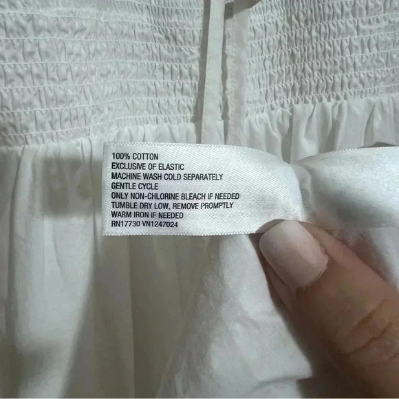 Medium Universal Threads Smocked Cut-Out Maxi Sundress Dress - Picture 7 of 9